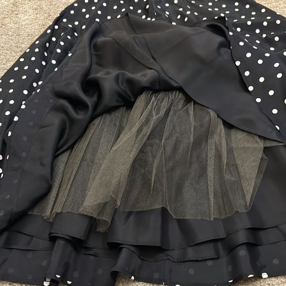 Vintage Polka Dot Circle Skirt size 6 approx - Picture 7 of 7